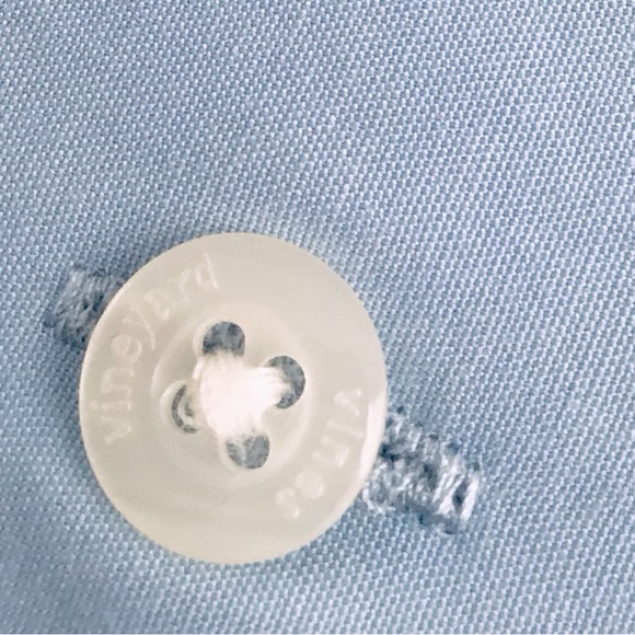 Men’s Vineyard Vines Shirt Stretch Poplin Striped Long Sleeve NEW In Pack Blue - Picture 7 of 9